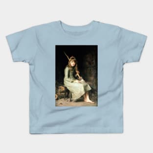 Cinderella - Sir John Everett Millais Kids T-Shirt